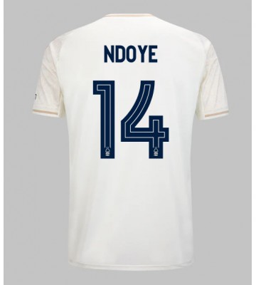 Nottingham Forest Dan Ndoye #14 Segunda Equipación 2025-26 Manga Corta